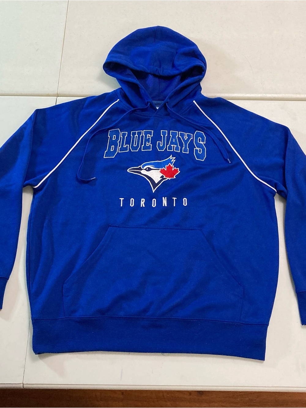 Toronto Blue Jays Hooded Pullover Sweatshirt - Blue